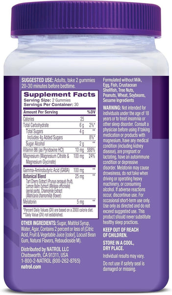 NATROL - Sleep & Restore with Melatonin - 60 Gummies