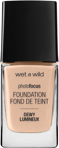 WET N WILD - Photo Focus Dewy Foundation Shell Ivory - 0.95 oz (28 ml)