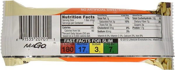 Nugo Slim - Crunchy Peanut Butter 12 / 1.59 oz Bar(S) by Nugo Nutrition Bar