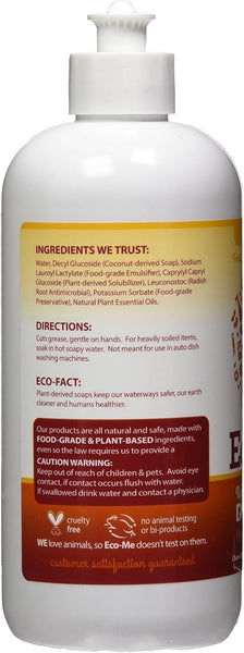 ECO ME - Dish Soap Lemon Fresh - 16 fl oz (473 ml)