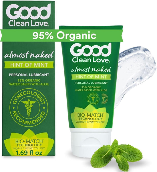 GOOD CLEAN LOVE - Almost Naked Personal Lube Hint of Mint - 1.69 fl oz (50 ml)