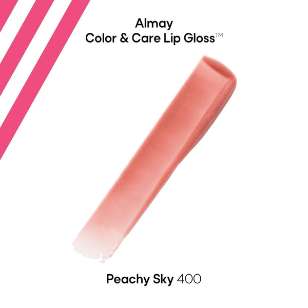 ALMAY - Color & Care Lip Gloss, Peach Sky - 0.1 fl oz (3 ml)