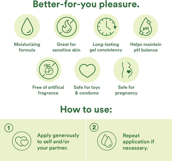 GOOD CLEAN LOVE - Almost Naked Personal Lube Hint of Mint - 1.69 fl oz (50 ml)