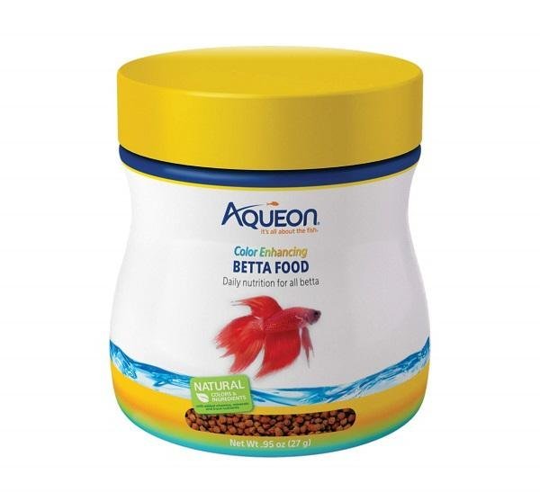 AQUEON - Betta Food Color Enhancing Pellets - 0.95 oz. (27 g)