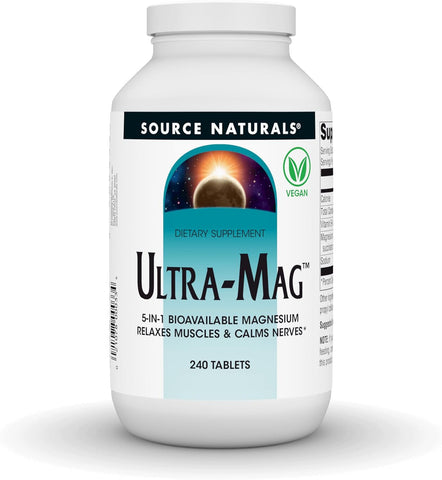 SOURCE NATURALS - Ultra Mag - 240 Tablets
