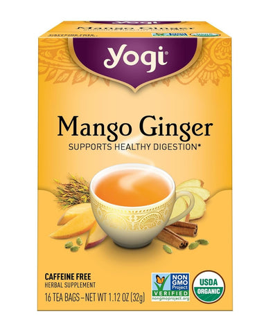 YOGI TEA - Yogi Tea Mango and Ginger - 16 Tea Bags