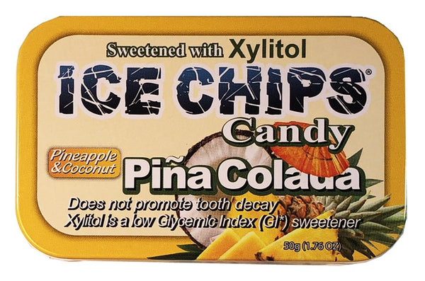 ICE CHIPS CANDY - Pina Colada - 1.76 oz. (50 g)