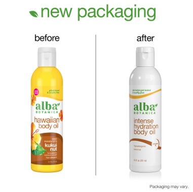 ALBA BOTANICA - Intense Hydration Body Oil - 8.5 fl. oz. (251 ml)