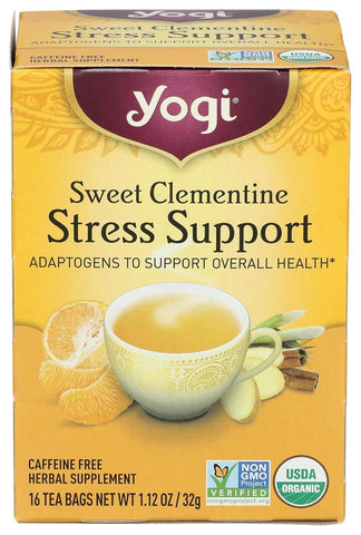YOGI TEA - Sweet Clementine Stress Support - 16 Tea Bags