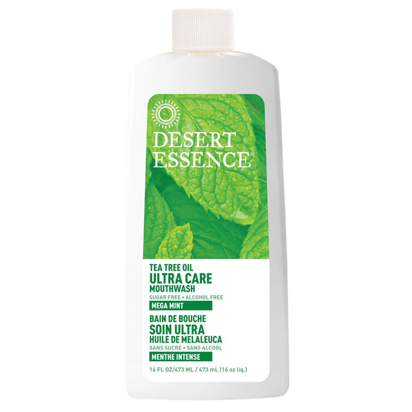 Desert Essence, Tea Tree Oil Mouthwash Ultra Ca 16 fl oz