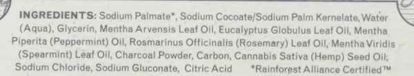 THE GRANDPA SOAP - Face & Body Bar Soap Detoxify Charcoal - 4.25 oz. (120 g)