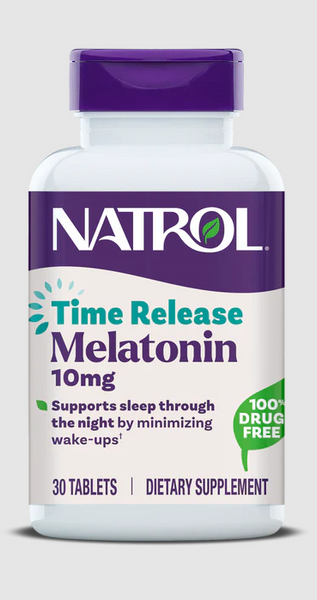 NATROL - Advanced Sleep Time Release Melatonin 10mg - 60 Tablets