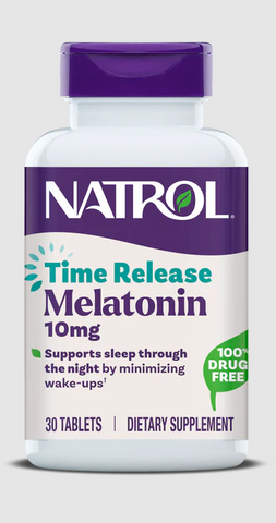 NATROL - Advanced Sleep Time Release Melatonin 10mg - 60 Tablets